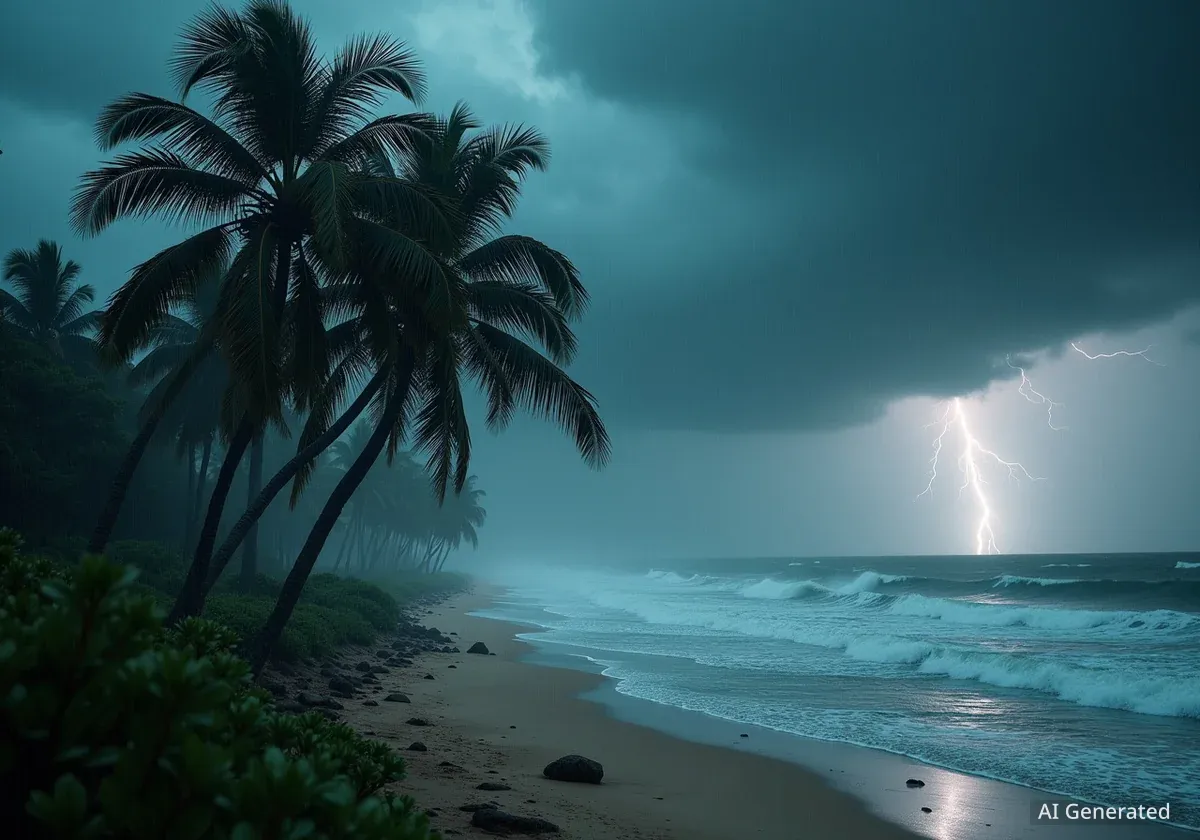 Dépression tropicale Neuf se dirige vers les Bahamas