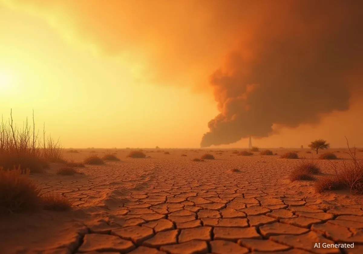 Changement climatique intensifie feux et canicules ibériques