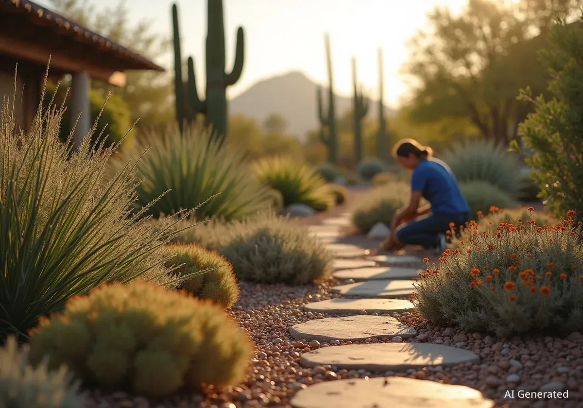 L'aménagement paysager économe en eau gagne du terrain
