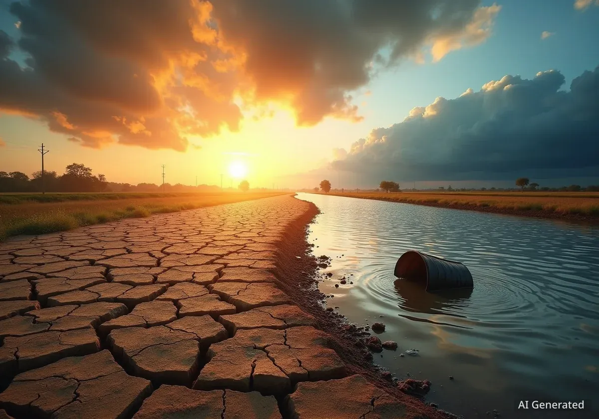 Changement climatique et météo extrême