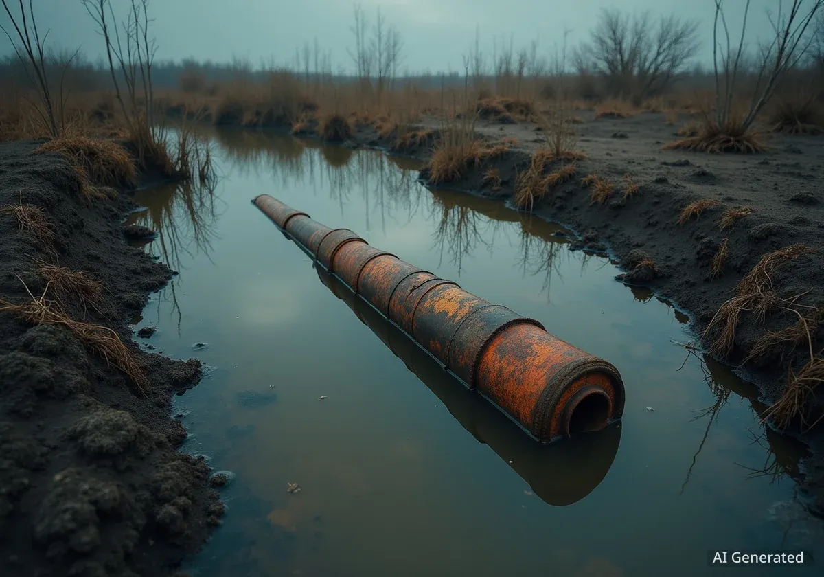 Bombes non explosées et impact environnemental