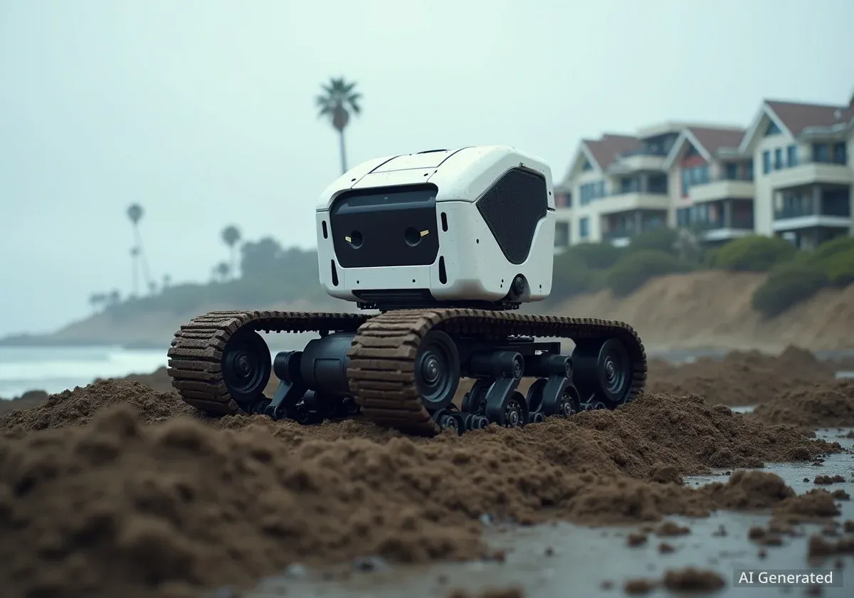 Un robot IA pour lutter contre la montée des eaux à San Rafael