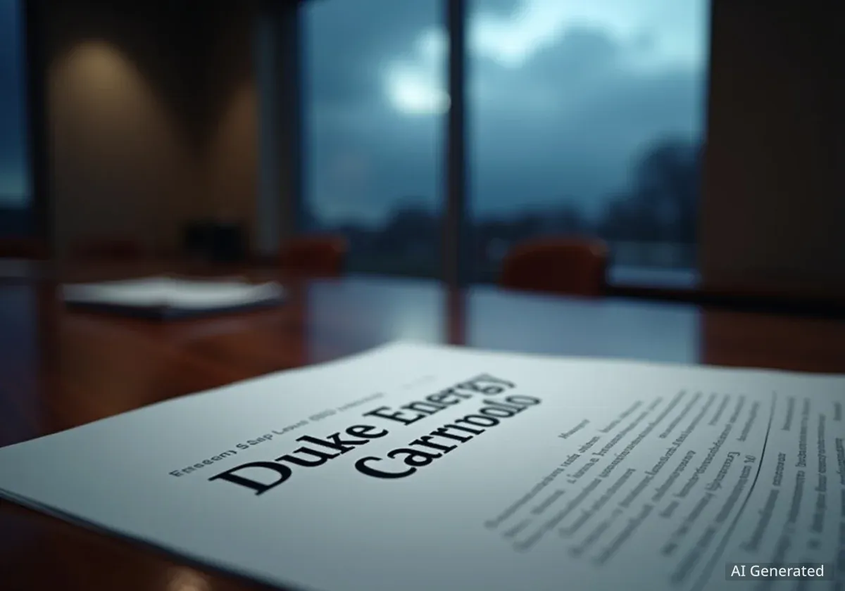 Procès climatique: Carrboro poursuit Duke Energy