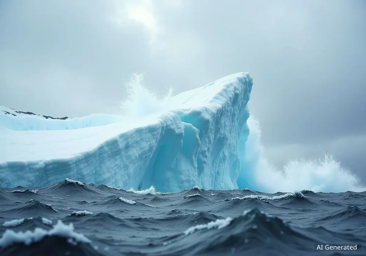 Nouvelle théorie sur la fonte des glaces en Antarctique