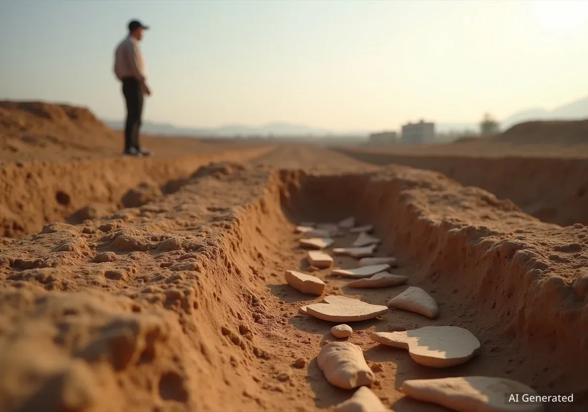 Changement climatique lié à la disparition de la culture de Dadiwan