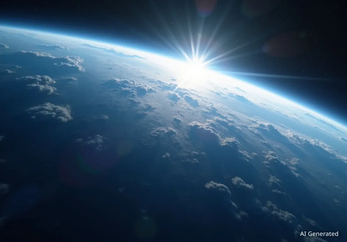 Le bouclier d'ozone de la Terre se rétablit