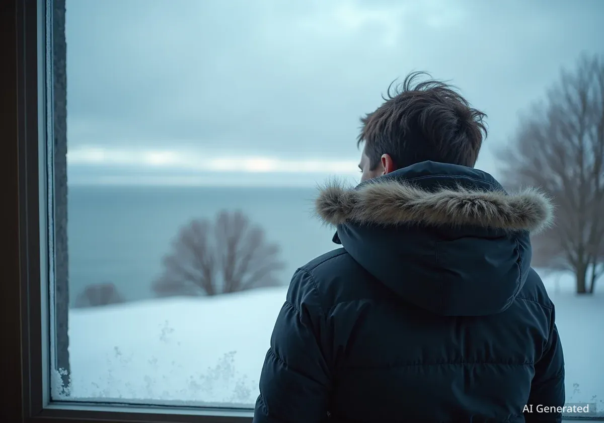 Anomalie du Pacifique Nord et hiver froid 2025/26