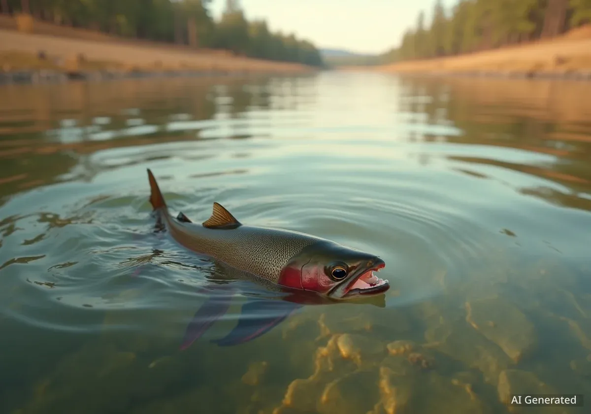 Le réchauffement des rivières américaines transforme les populations de poissons