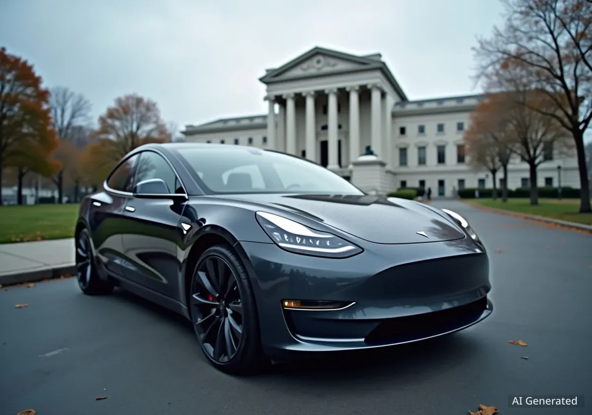 Tesla demande à l'EPA de maintenir les normes d'émissions