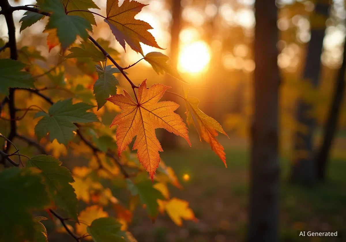 Automne plus chaud au Minnesota et couleurs tardives