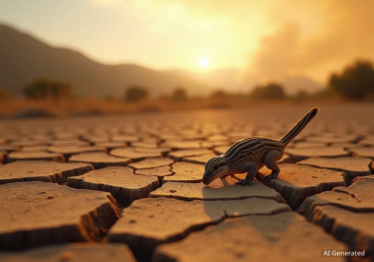Chaleur extrême en Grèce: la faune en détresse