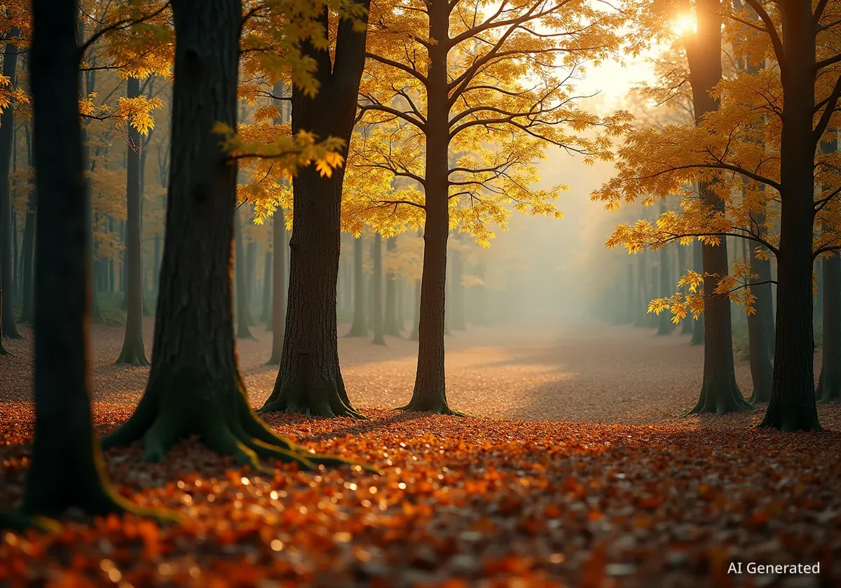 Automne plus chaud en Caroline du Nord