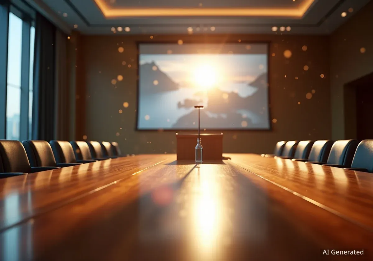 Schwarzenegger et le Pape à la Conférence Climat