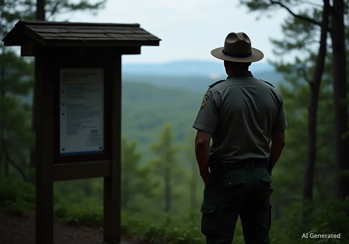 Le gouvernement retire des panneaux sur le climat au parc d'Acadia