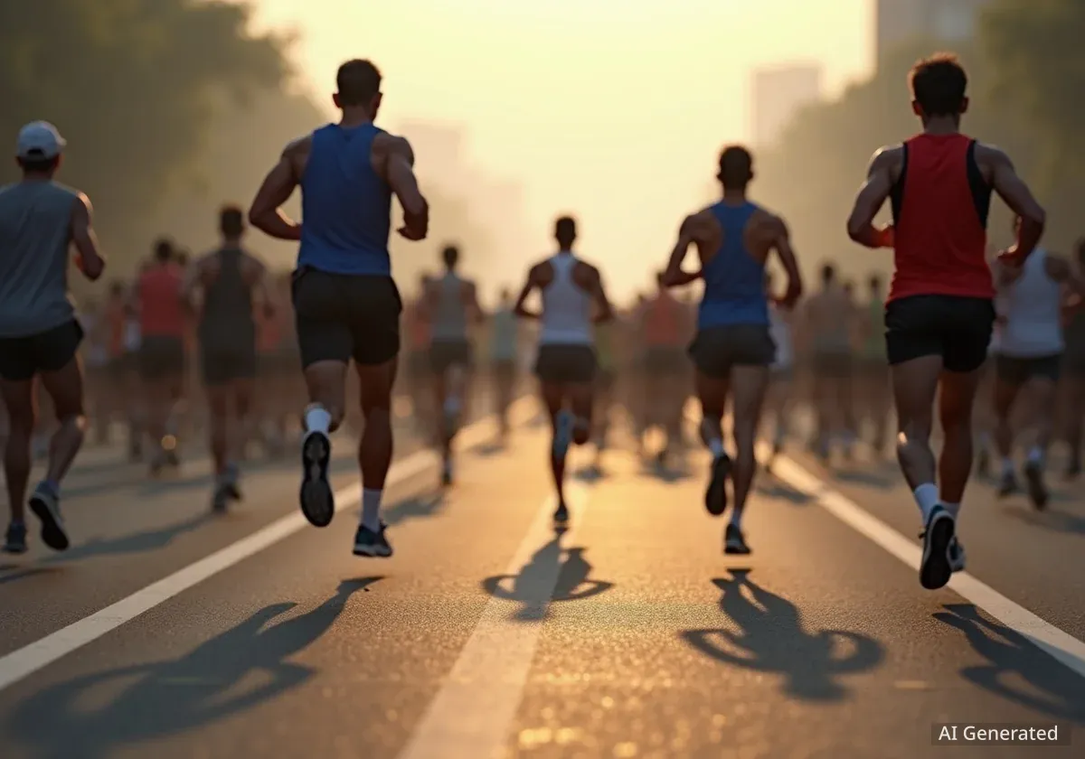 Changement climatique et marathons : une réalité complexe