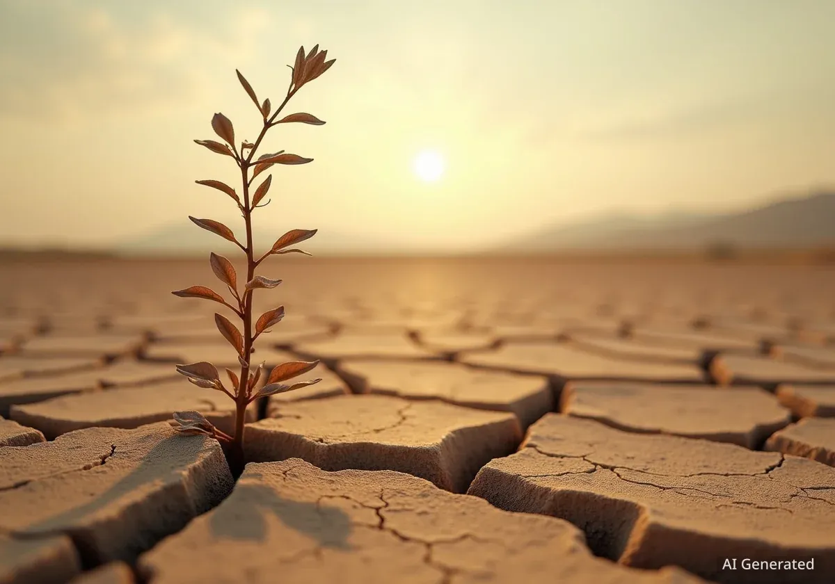La planète s'assèche à un rythme alarmant