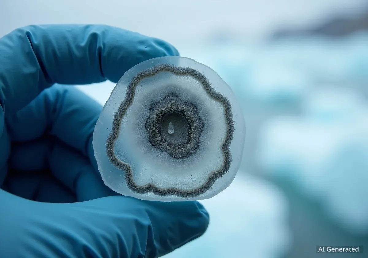 Pic de platine en Arctique: origine volcanique ou spatiale?