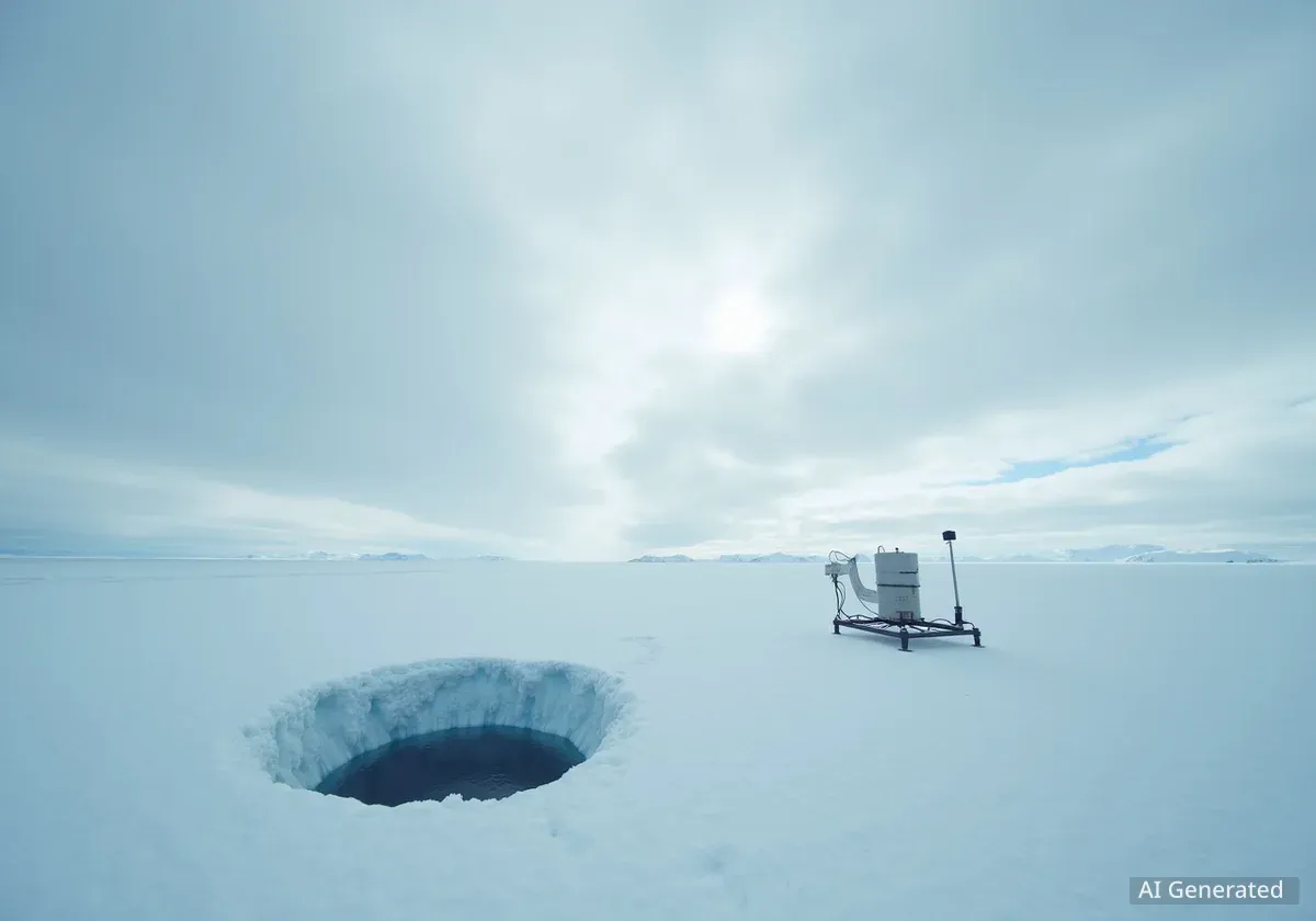 Découverte de 85 nouveaux lacs sous-glaciaires en Antarctique