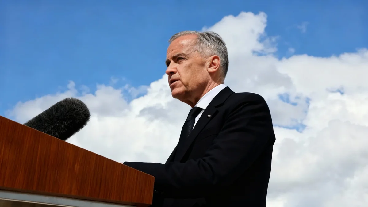 Mark Carney défend son bilan climatique canadien