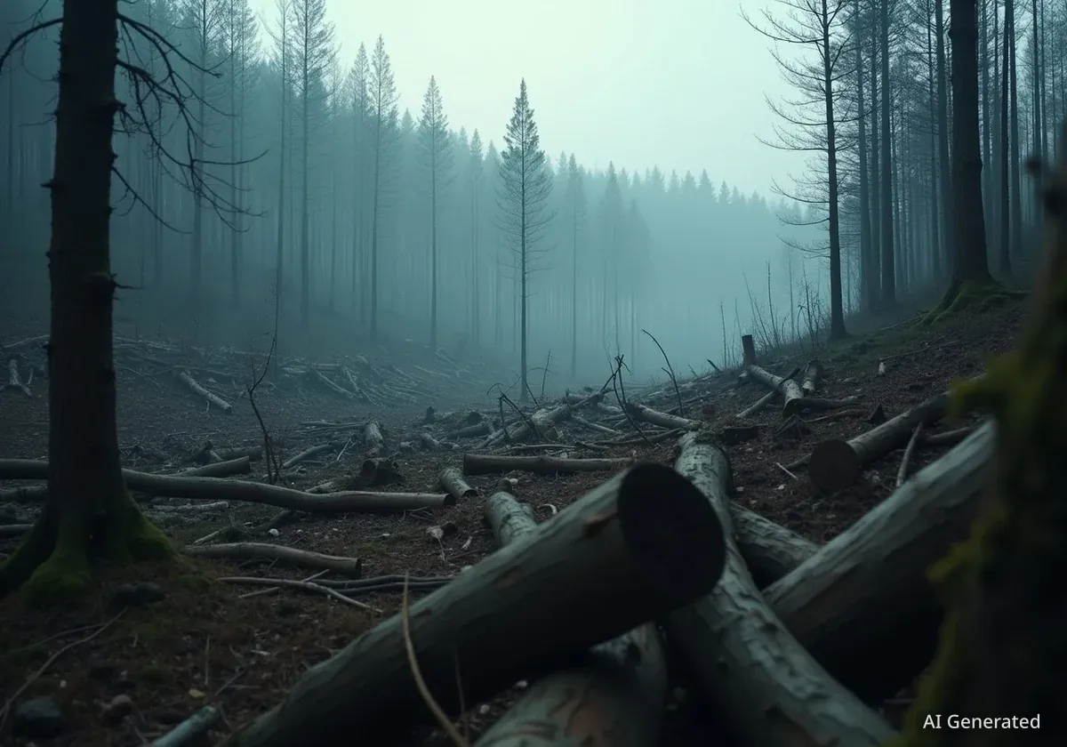 Santé des forêts mondiales en déclin alarmant