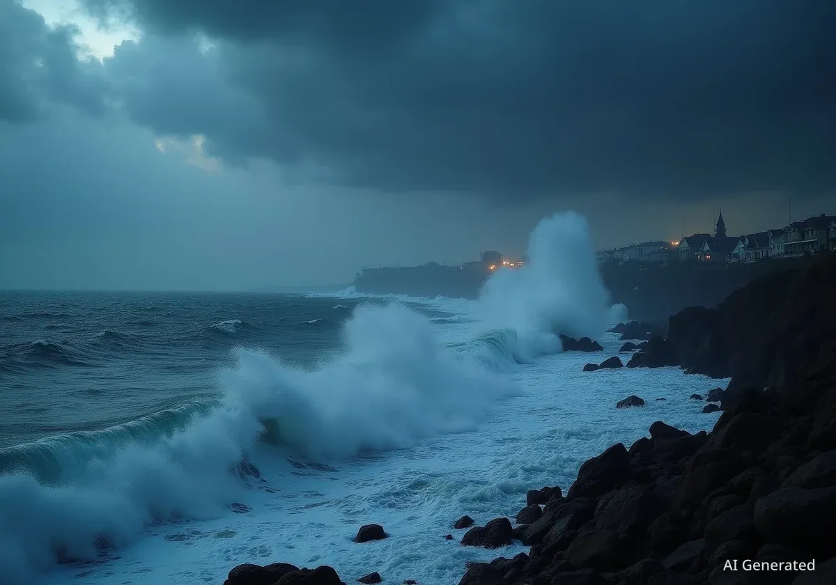 Tempêtes du Nord-Est: des recherches prévoient une intensité accrue
