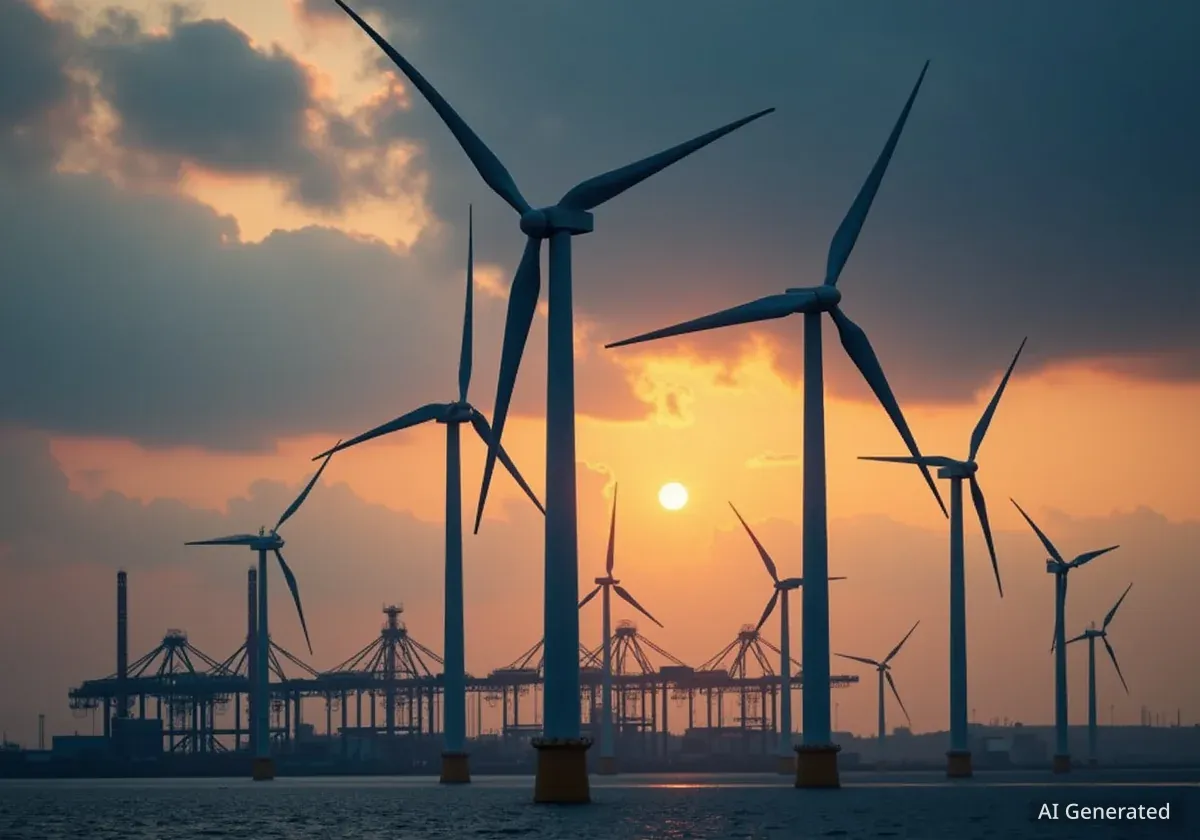 La Chine investit massivement dans l'éolien offshore en Europe