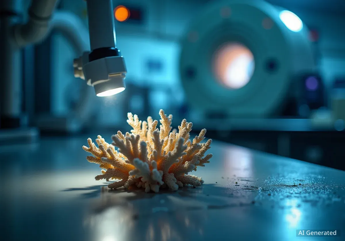 Le scan neutronique des coraux révèle l'histoire climatique