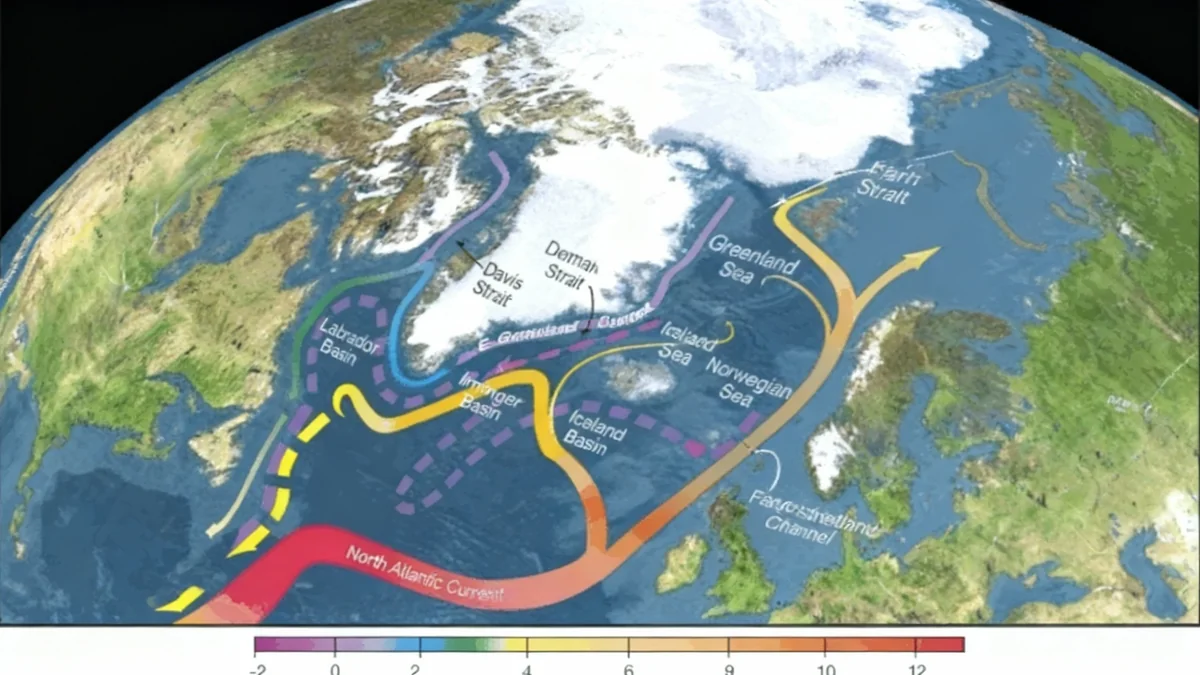 Le courant atlantique AMOC menacé d'effondrement imminent