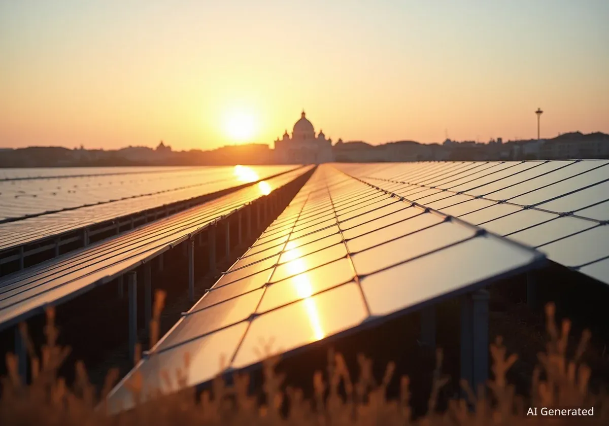 Le Vatican vise une réduction d'émissions de 28 % d'ici 2035