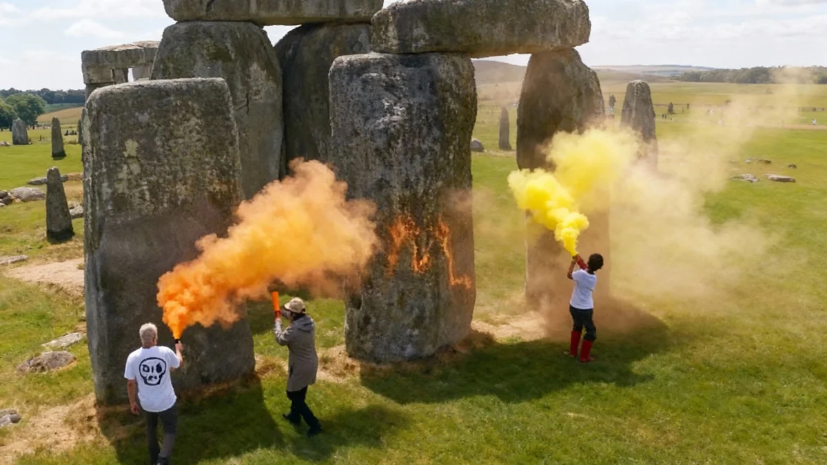 Activistes de Just Stop Oil acquittés pour Stonehenge