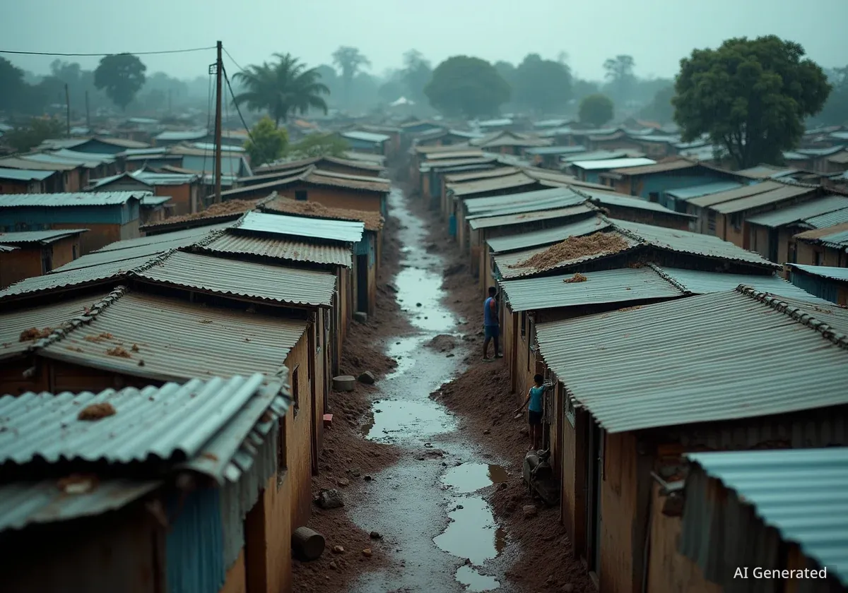 Crise climatique et pauvreté frappent les bidonvilles de Nairobi