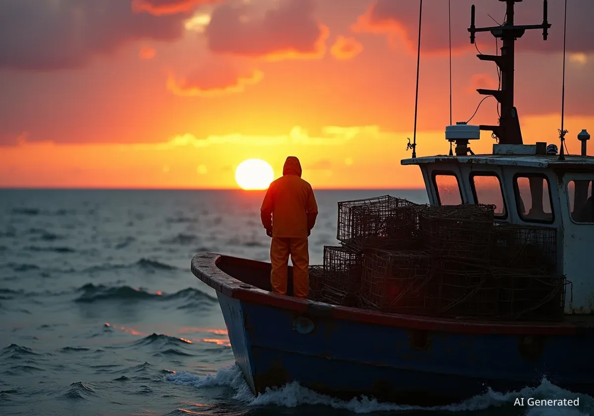Changement climatique et migration des homards du Maine