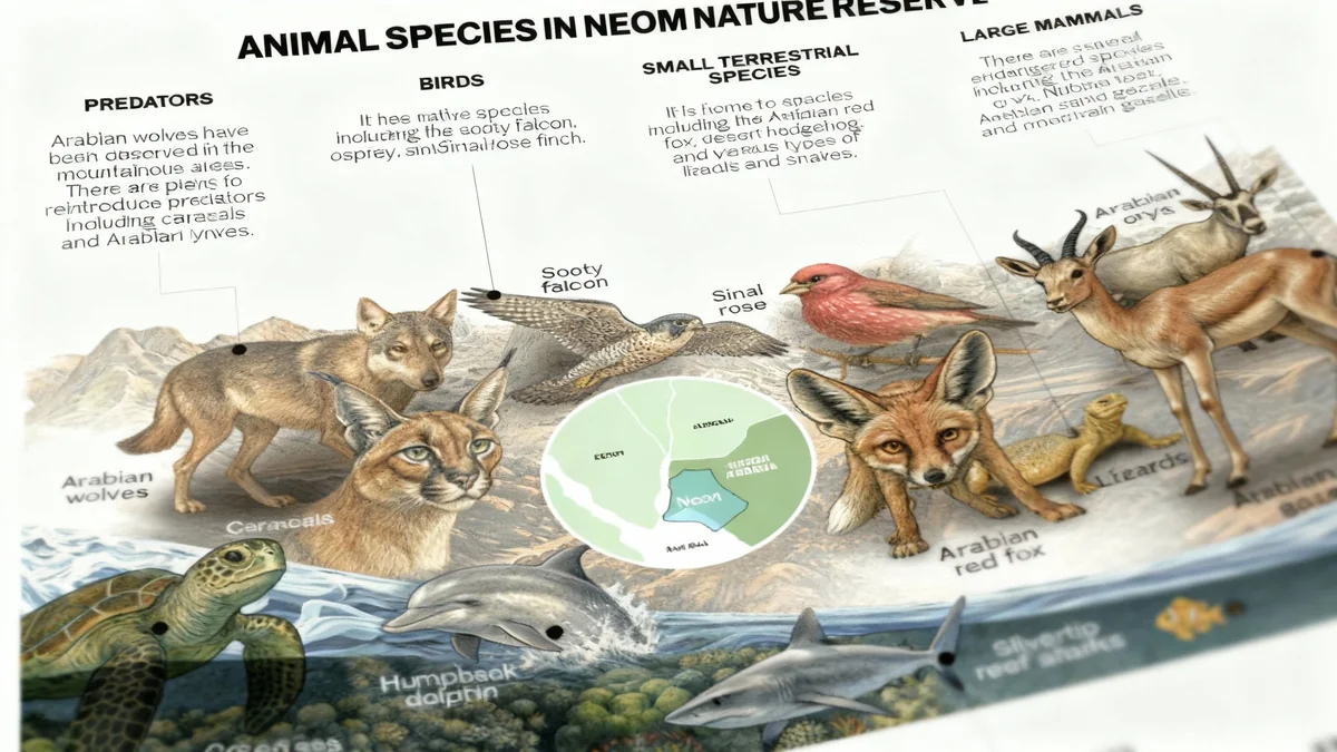 NEOM Mène la Conservation Environnementale