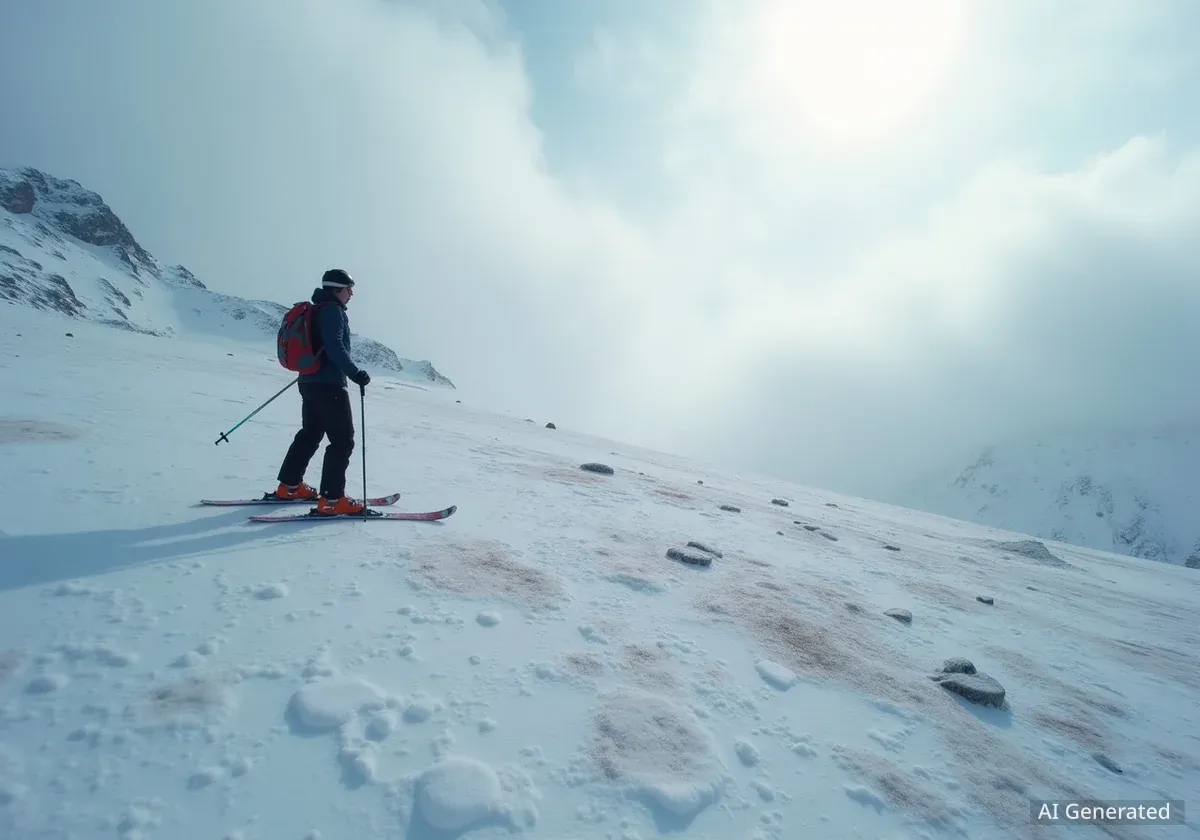 Changement climatique menace l'avenir des sports d'hiver