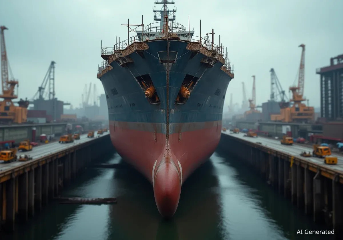 Commandes de navires à double carburant en baisse avant l'OMI