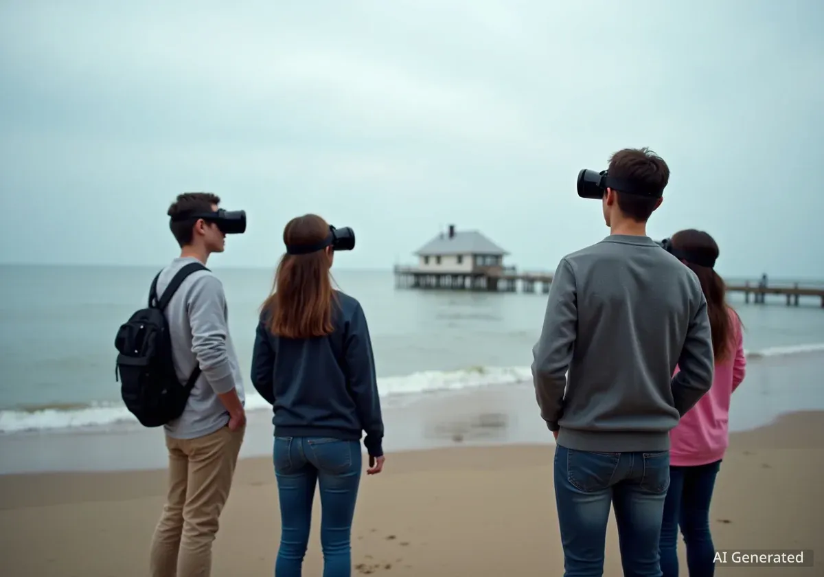 La réalité virtuelle aide à visualiser le changement climatique