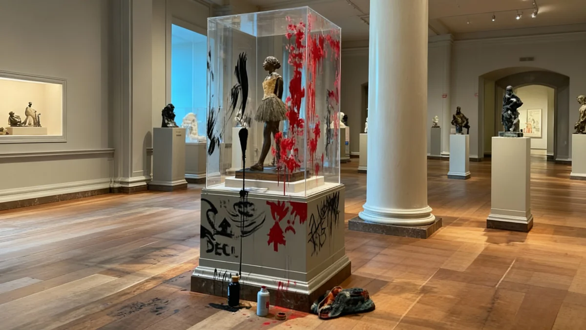 Peine de prison pour un militant climatique après un acte artistique