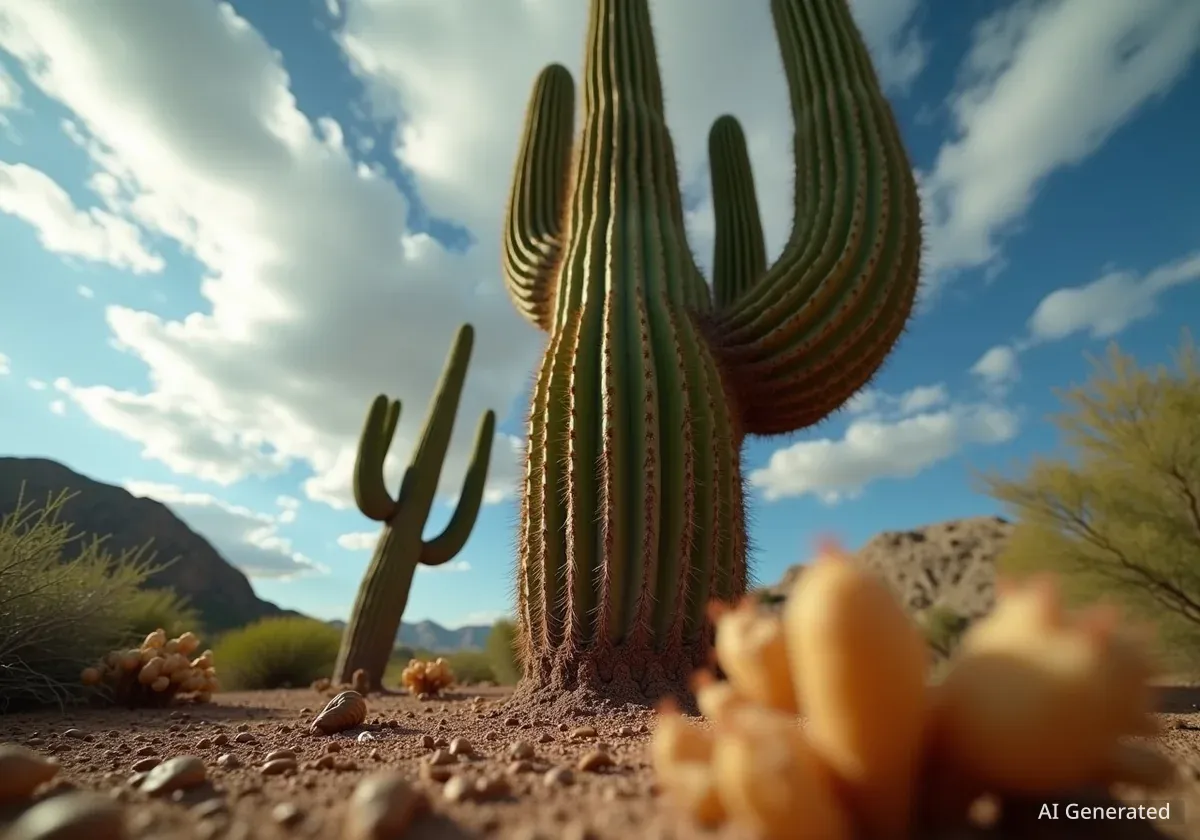 Cactus Saguaro et Fungi: Une Relation Menacée au Désert