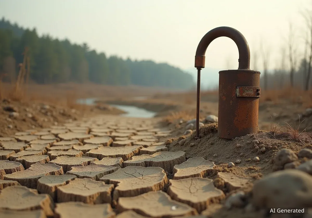 Des puits s'assèchent au Vermont : un signal d'alarme