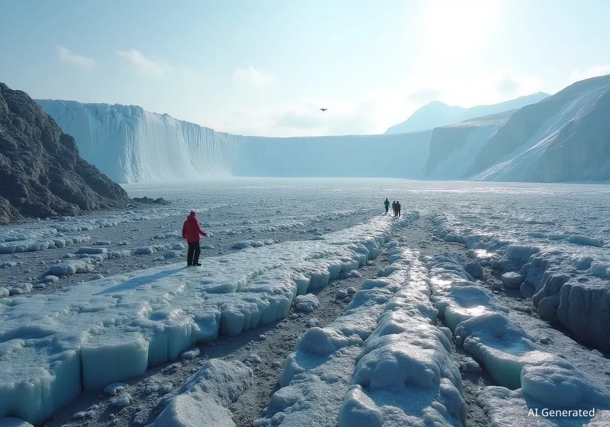 La fonte des glaces au Groenland déclenche une course aux minéraux