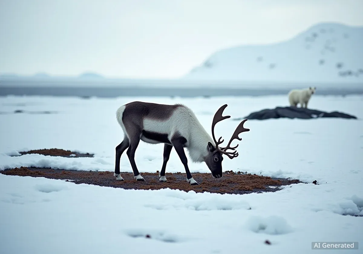 Arctique: Le réchauffement modifie les écosystèmes du Svalbard