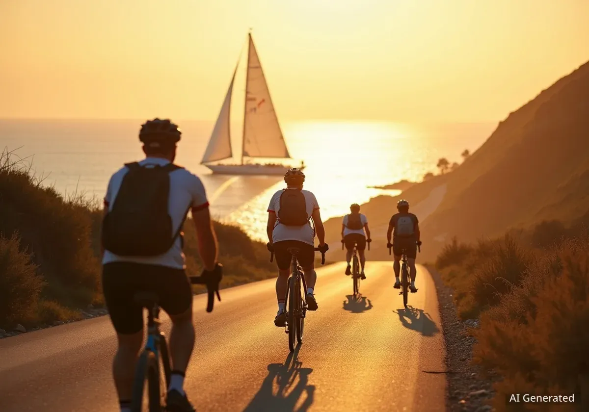 Des cyclistes et un voilier vers la COP30 au Brésil