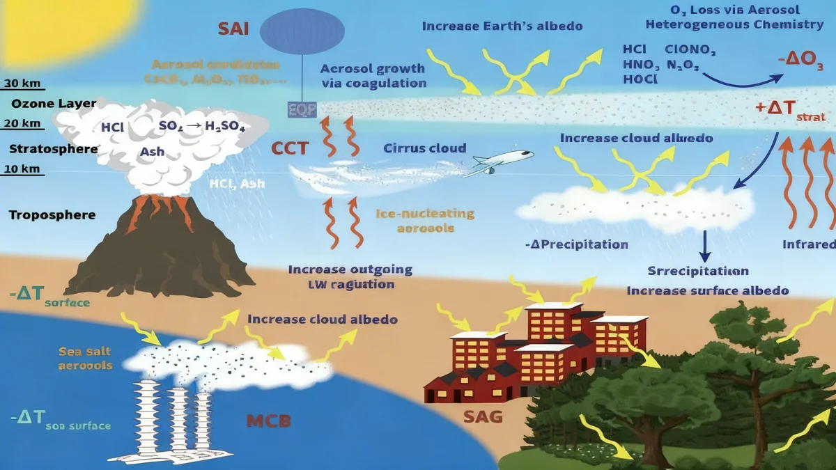 Géoingénierie solaire : une solution climatique complexe