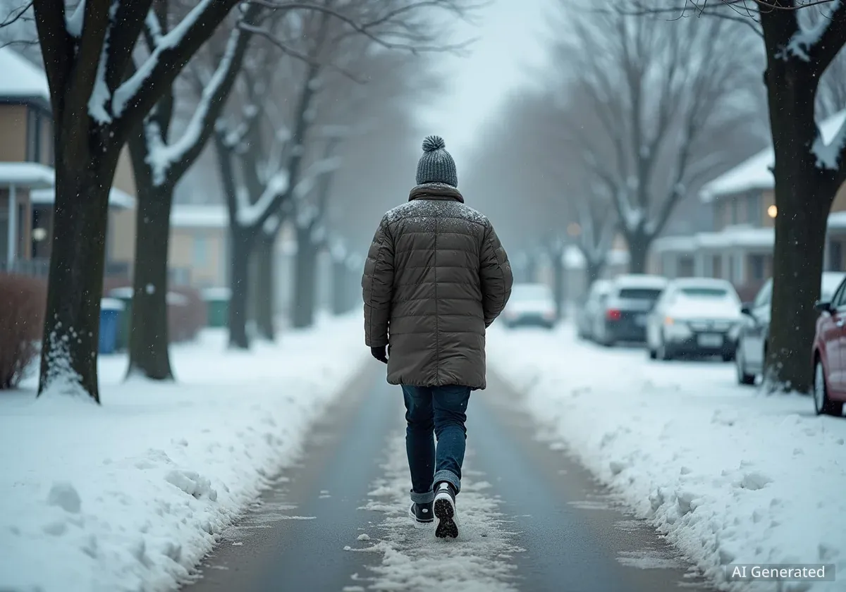 Hiver canadien: La Niña atypique et réchauffement