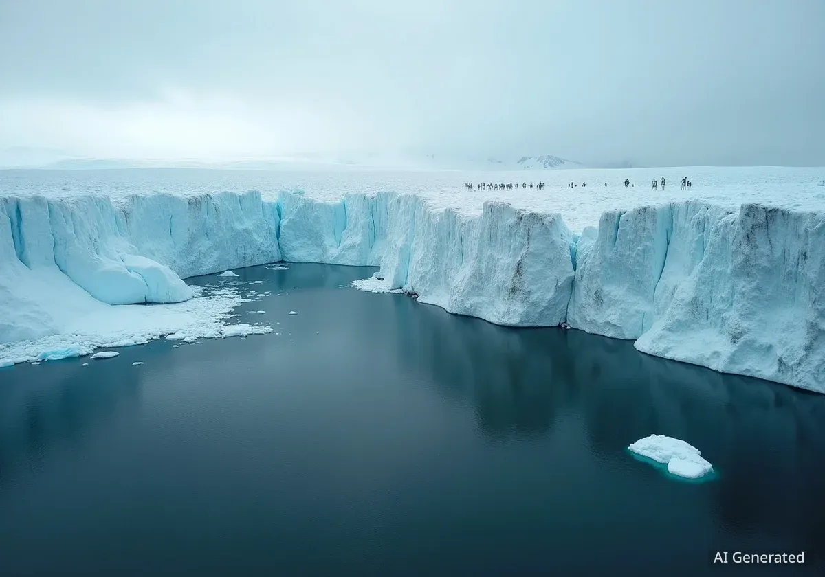 Le Groenland se déplace, une conséquence directe de la fonte des glaces