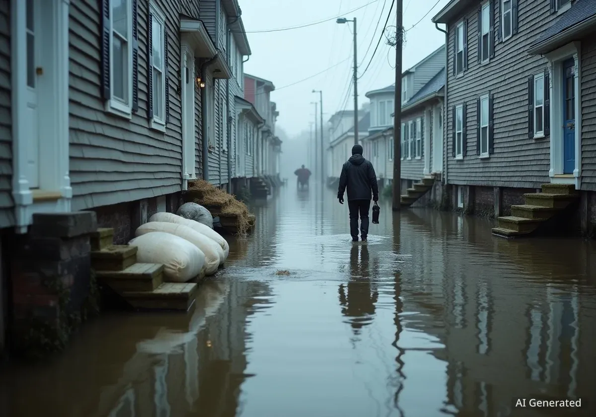 Massachusetts : La montée des eaux menace des villes côtières