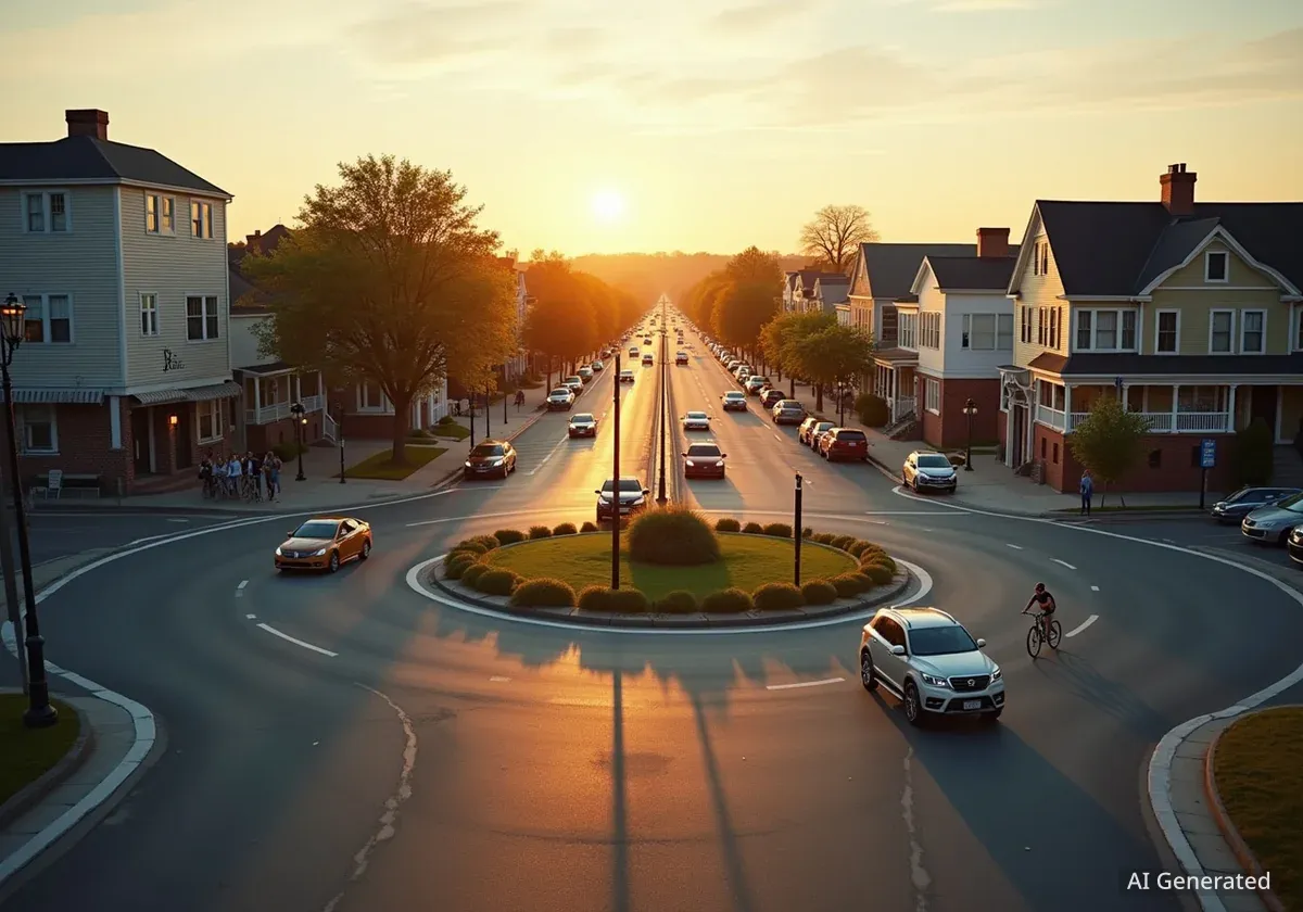 Keene : la petite ville qui combat le climat avec des ronds-points