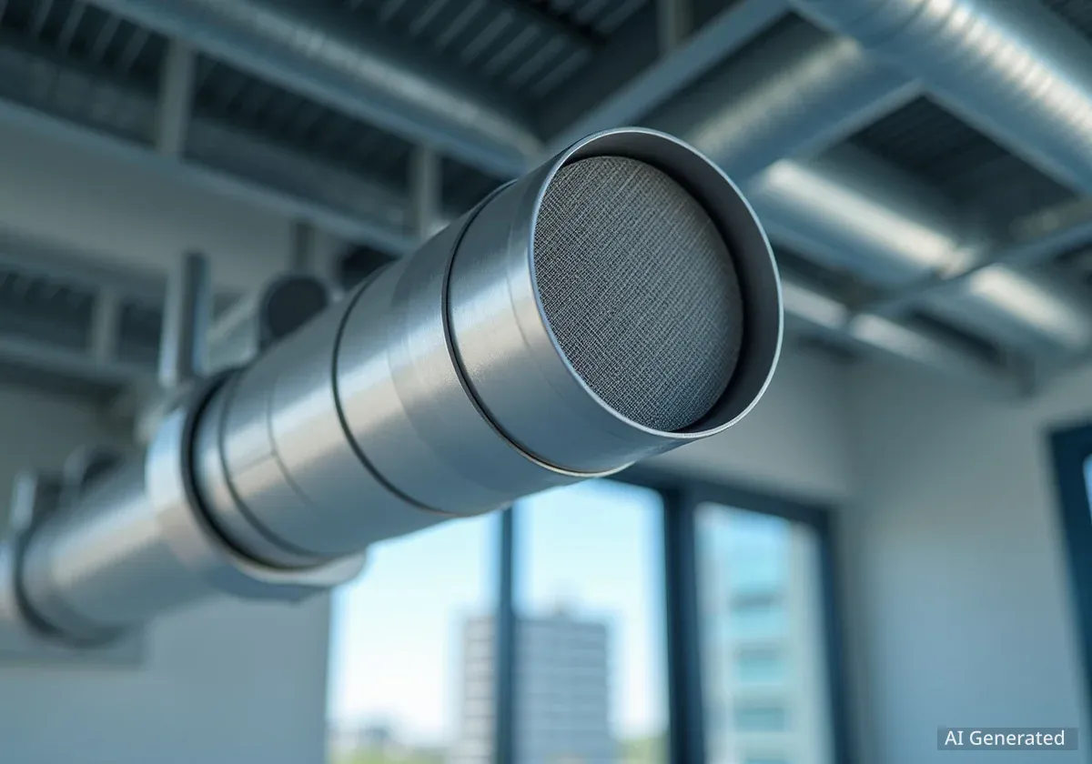 Nouveau filtre à air capture le CO2 dans les bâtiments