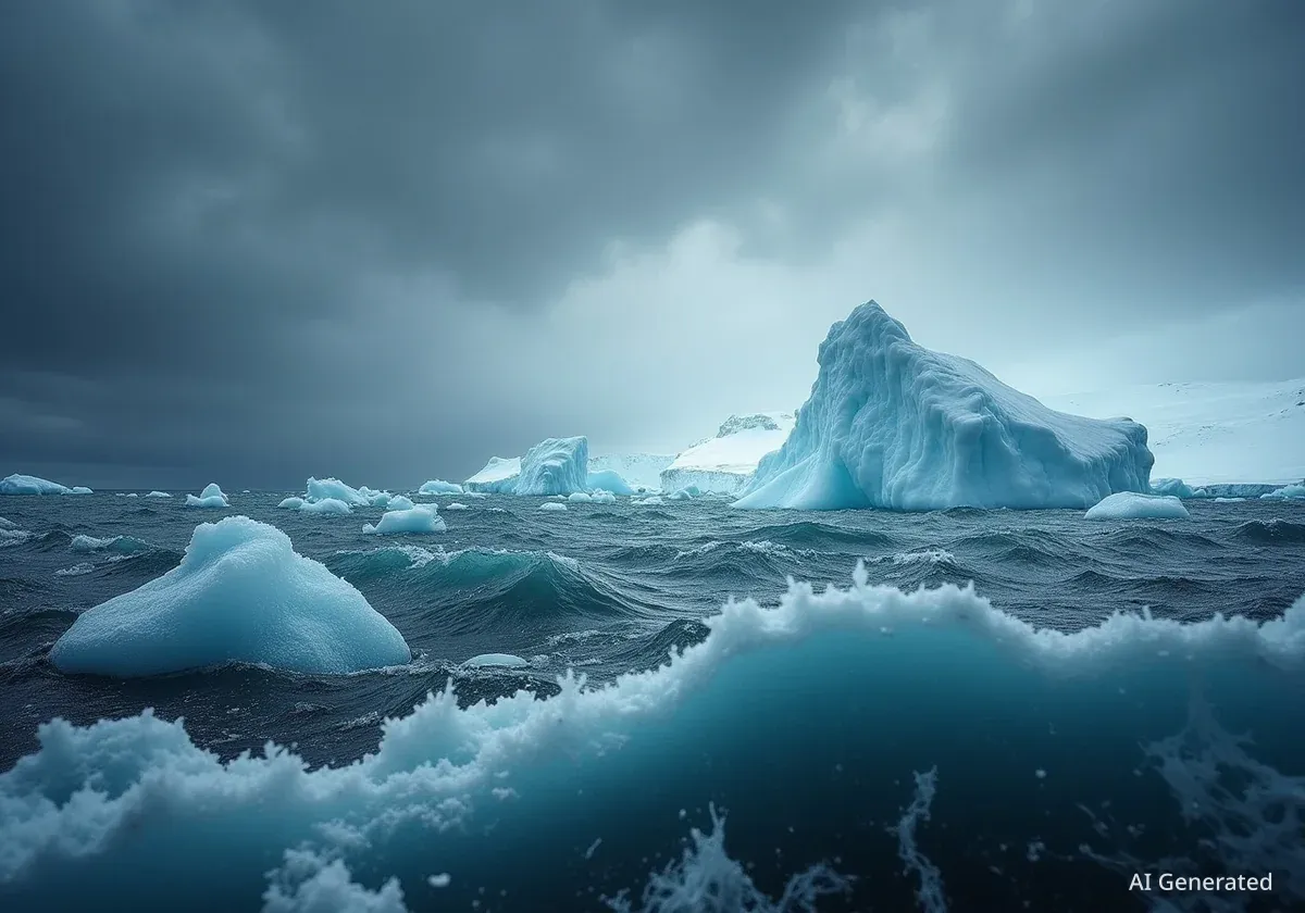 Le courant circumpolaire antarctique montre des signes d'alerte