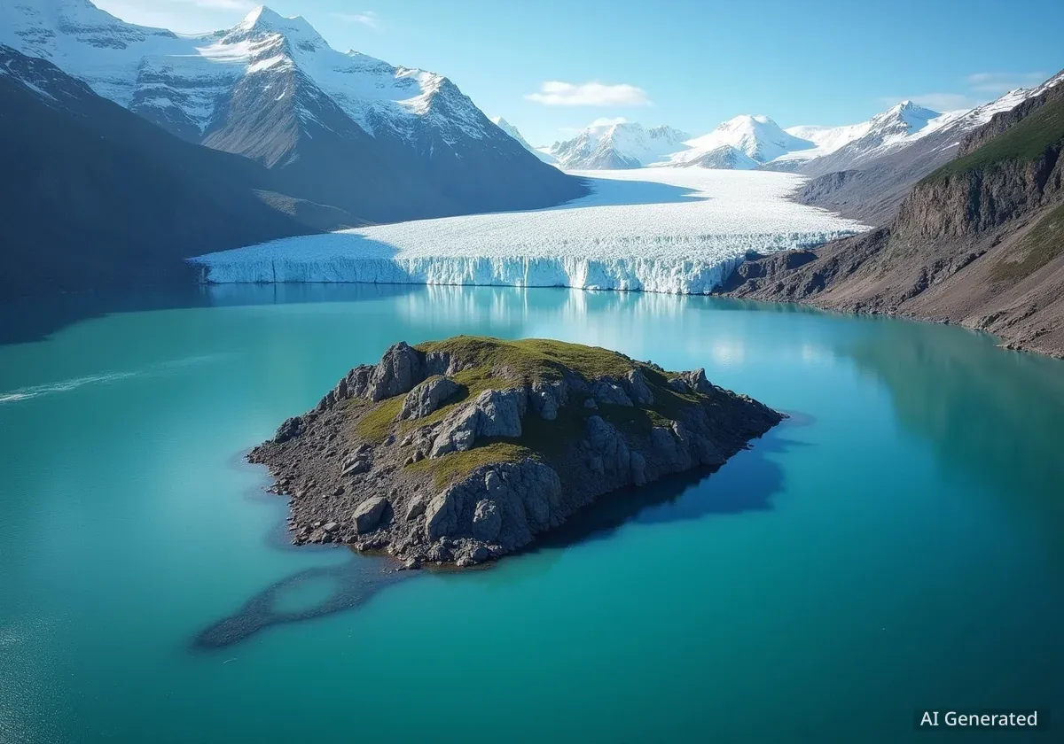 Une nouvelle île émerge en Alaska après la fonte d'un glacier